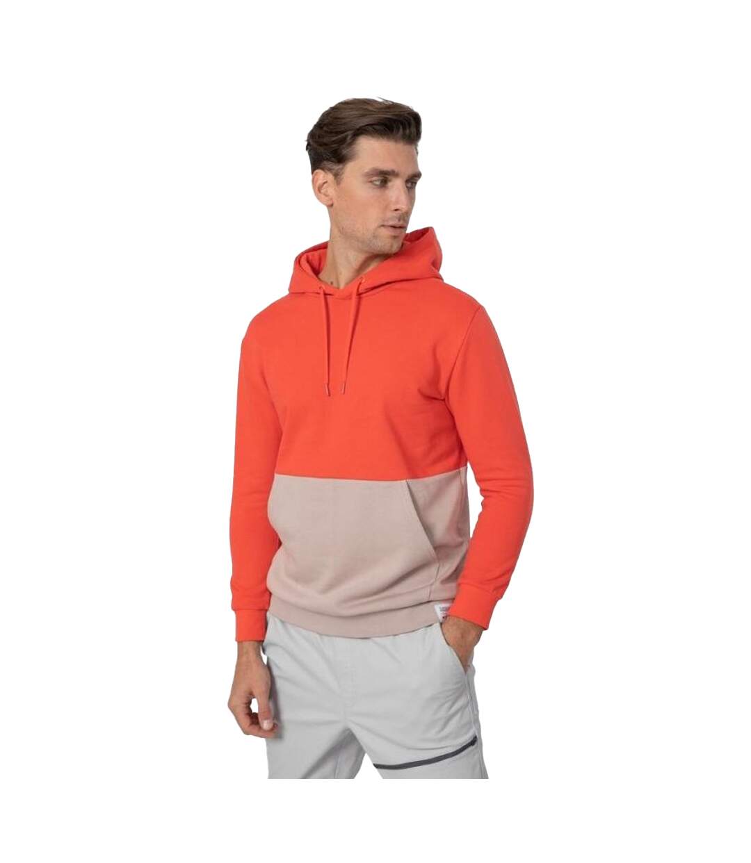 Sweat À Capuche H4z22 Blm027 70n Homme Orange 4F-1
