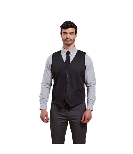 Premier Mens Hospitality Vest (Black) - UTPC6706