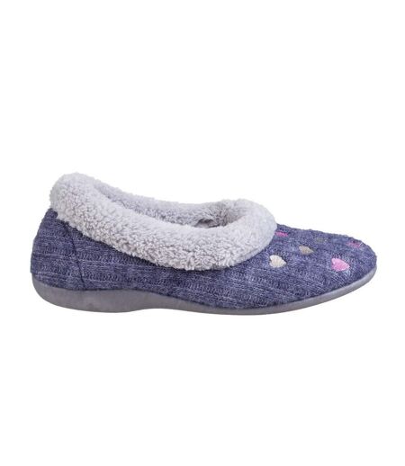 Chaussons Alaska Femme Bleu Marine Fleet & Foster