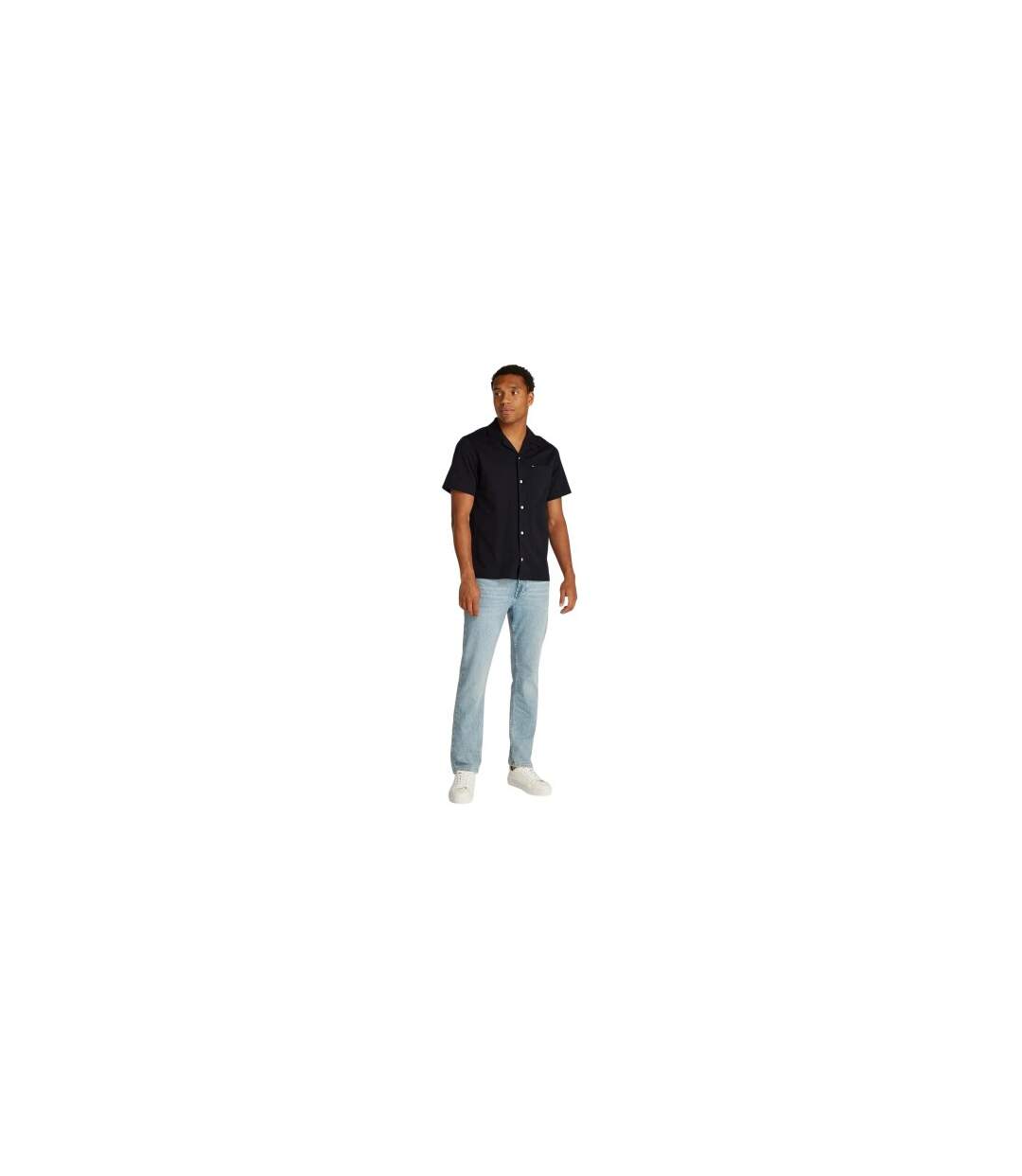 Chemise Homme Rose Foncé Violet Tommy Hilfiger-1