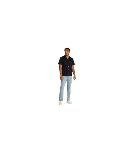 Chemise Homme Rose Foncé Violet Tommy Hilfiger