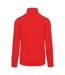 Kariban Mens Zip Neck Sweatshirt (Red) - UTPC6320