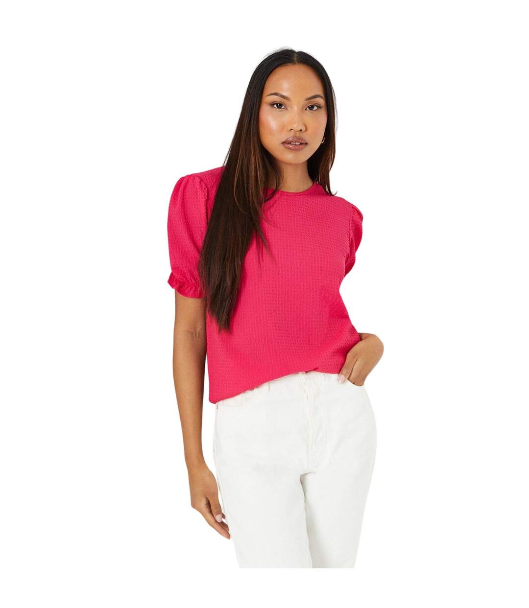 T-shirt femme rose Principles-1