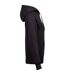 Tee Jays Womens/Ladies Hooded Sweatshirt (Black) - UTBC5130