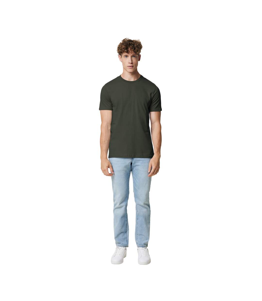 T-shirt Brett Adulte Vert Kaki Iqoniq-3