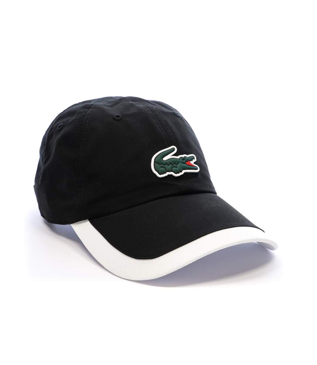 Casquette blanche/noire mixte lacoste rk5398 - taille unique-2