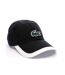 Casquette blanche/noire mixte lacoste rk5398 - taille unique-2