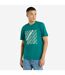 Umbro Mens Gradient Box T-Shirt (Quetzal Green)
