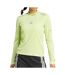 T-shirt running réfléchissant jaune fluo femme adidas ultimate-1