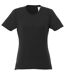 T-shirt heros femme noir Elevate