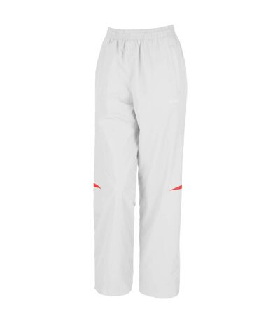 Spiro - Pantalon de jogging - Femme (Blanc/Rouge) - UTRW1472