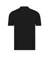 B&C Mens Heavymill Short Sleeve Cotton Polo Shirt (Black*)