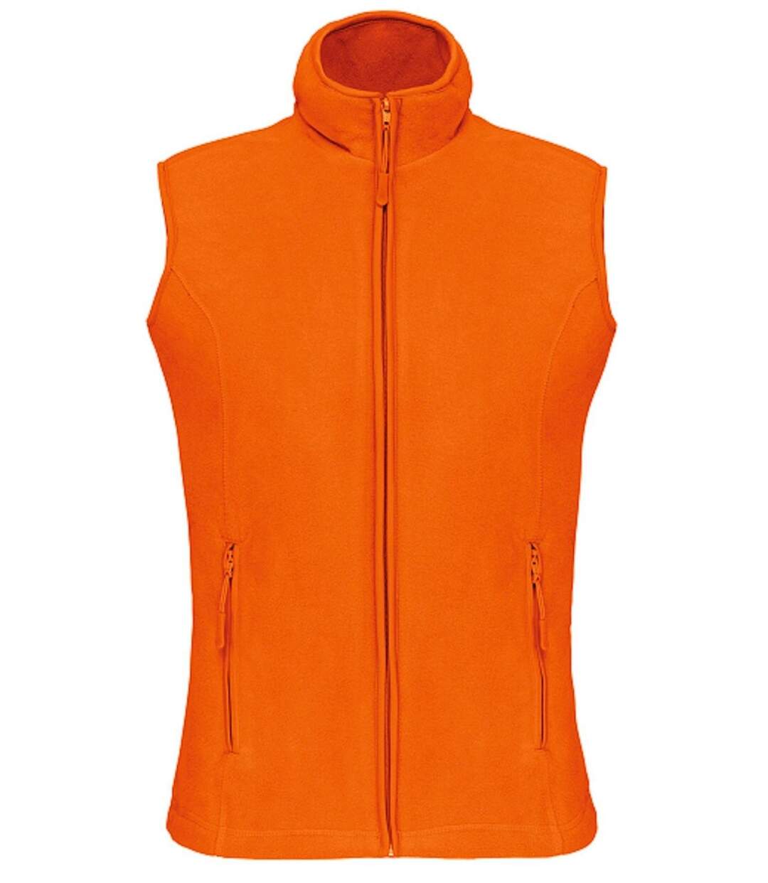 Gilet sans manches micro polaire femme - K906 - orange