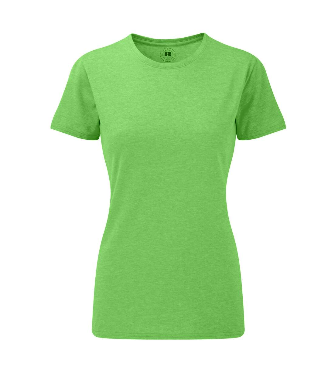 T-shirt long à manches courtes femme vert marne Russell