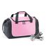 Quadra Teamwear Locker Duffel Bag (30 liters) (Classic Pink/Graphite/Whi) (One Size) - UTBC795
