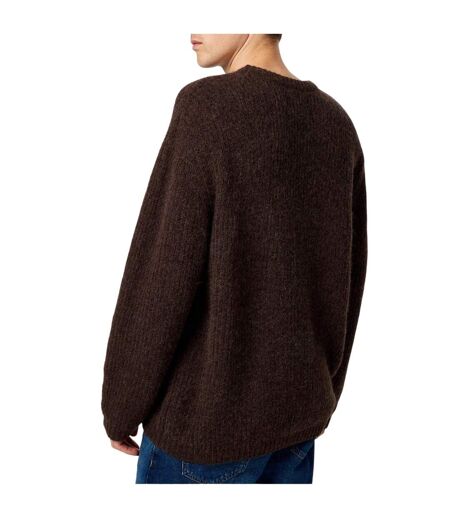 Mens Crew Neck Baggy Sweatshirt Coffee Marl Jack Wills