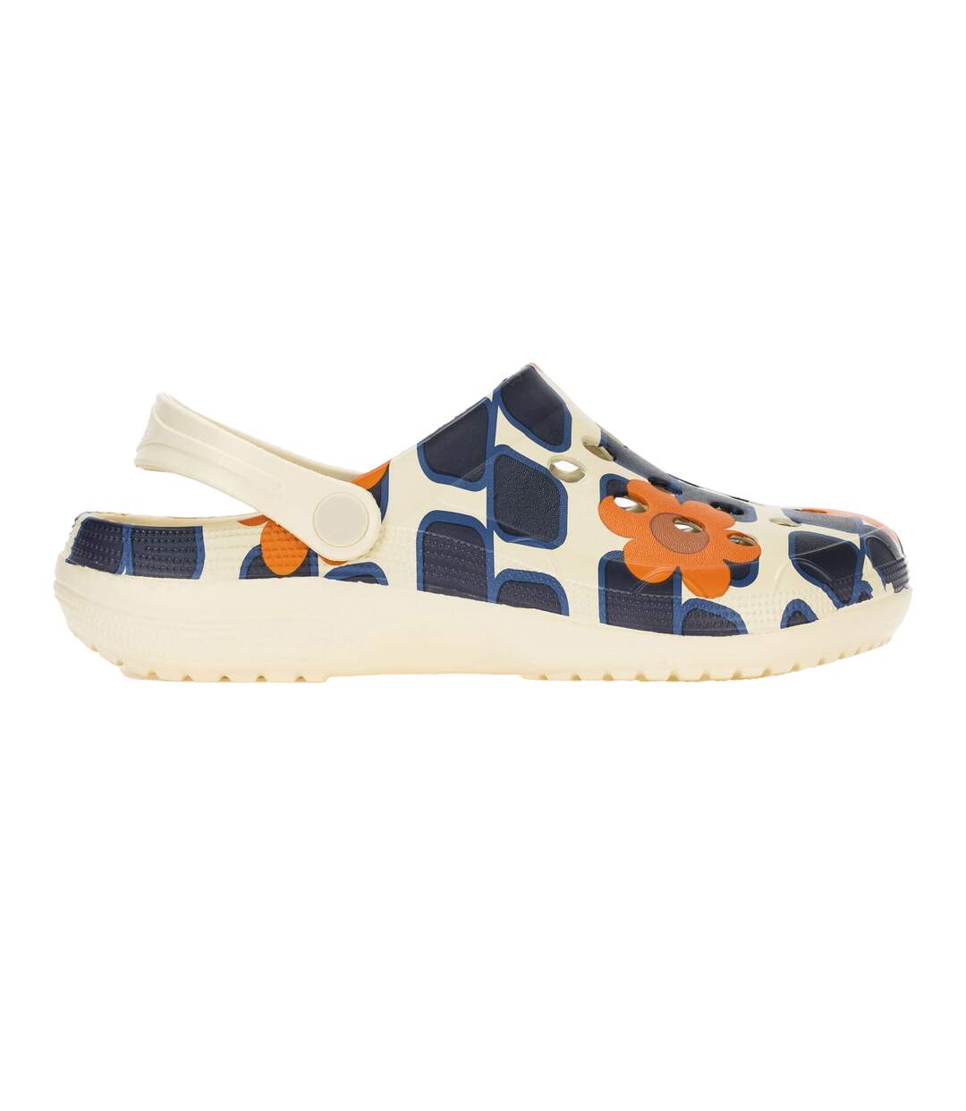 Sabots Motif/style Fleur Géante Orla Kiely Femme Orange Regatta-4
