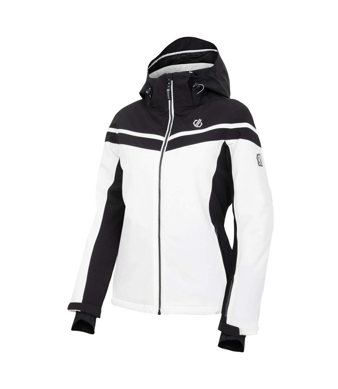 Blouson De Ski Flurry Femme Noir Blanc De Blanc Dare 2B-4