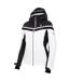 Blouson de ski flurry femme noir / blanc de blanc Dare 2B