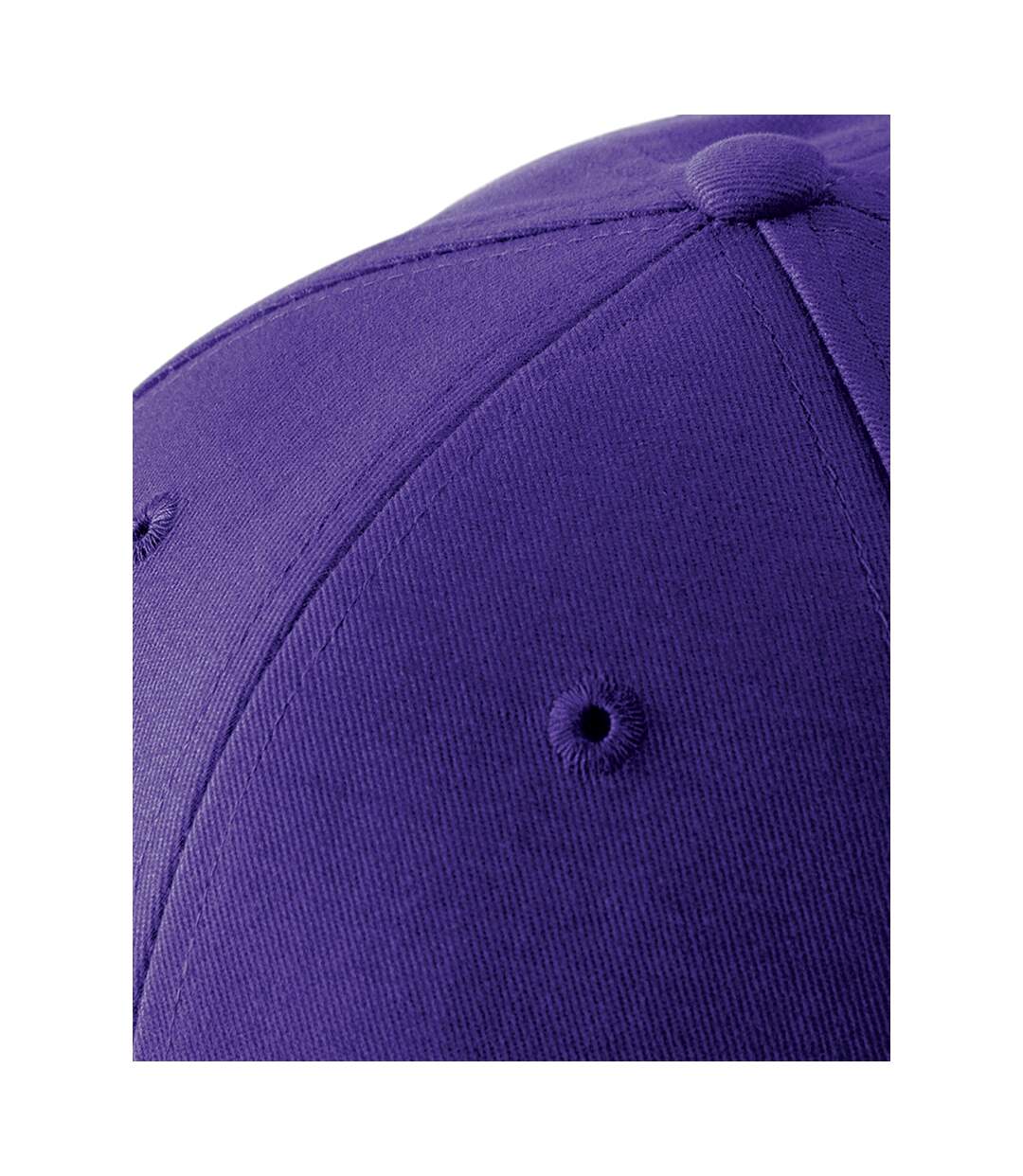 Lot de 2  casquettes adulte violet/blanc Beechfield