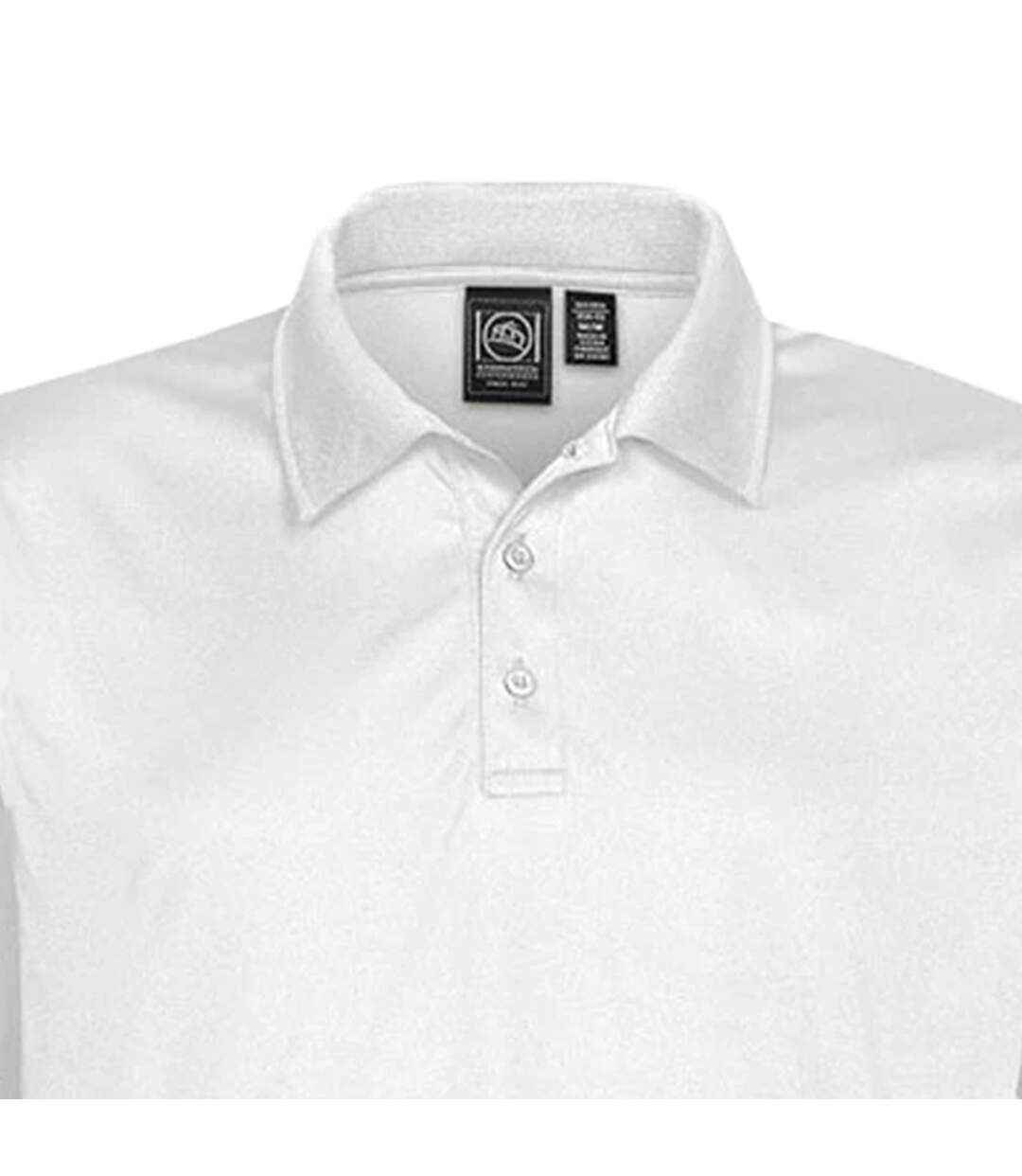 Mens Eclipse Piqué Polo Shirt White Stormtech-2