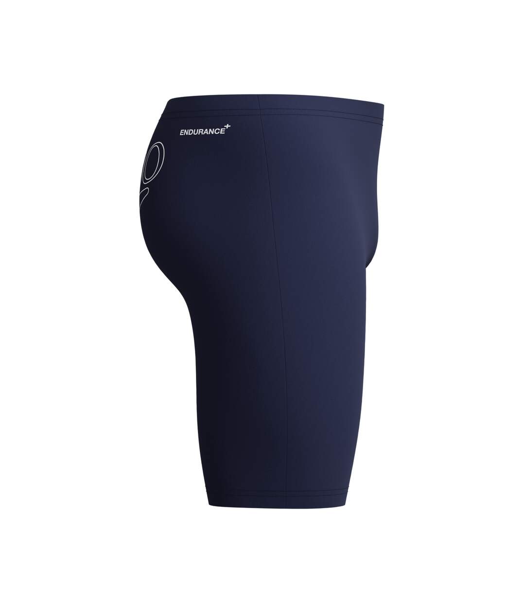 Mens Logo Endurance+ Back Print Jammer Shorts Navy Speedo-3