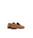 Debenhams Mens Perforated Suede Penny Loafers (Tan) - UTDH6053