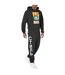 Mens Abstract Hoodie Black Heron Preston-1