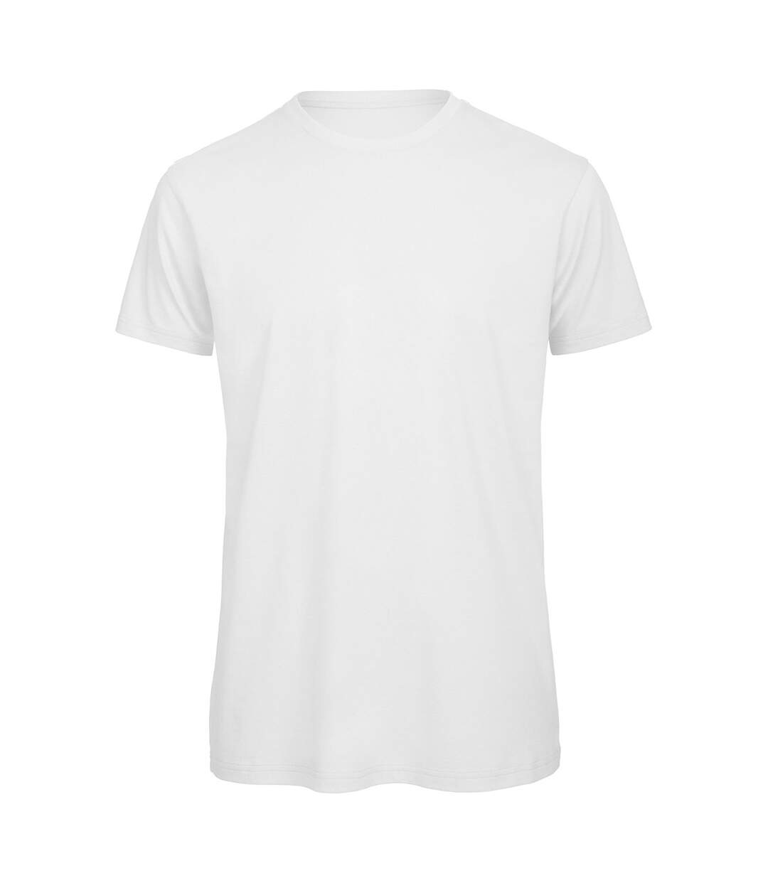 T-shirt en coton bio homme blanc B&C Favourite-1