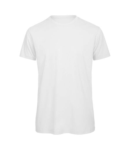 T-shirt en coton bio homme blanc B&C Favourite