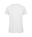 T-shirt en coton bio homme blanc B&C Favourite-1