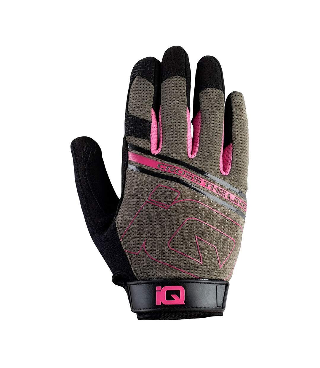 Gants Crossi Femme Kaki Rose Vif IQ-3