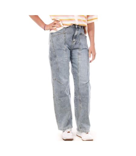 Jean droit bleu moyen femme monday premium 109
