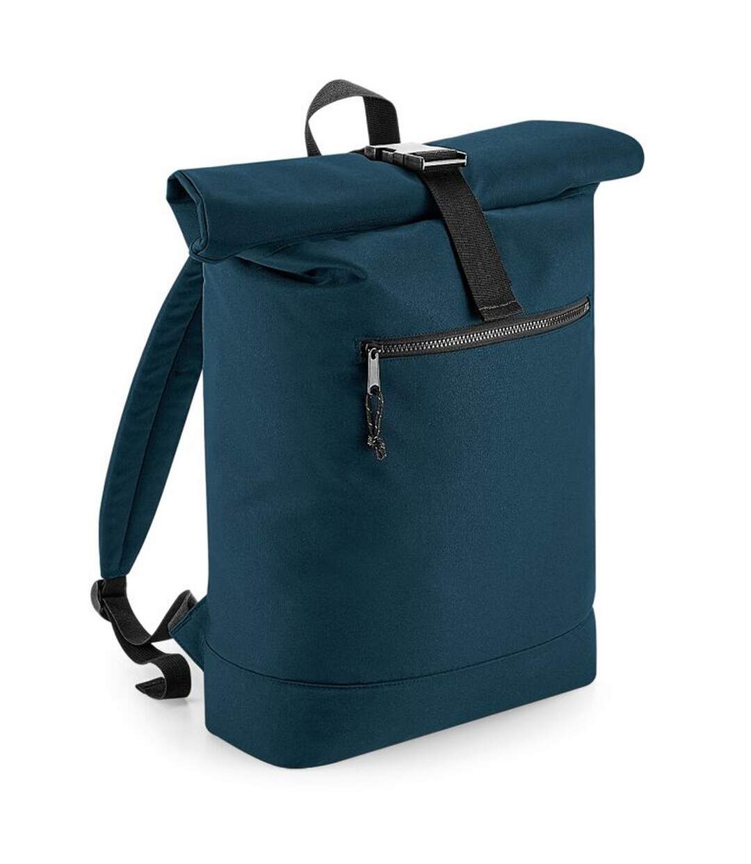 Sac à dos taille unique bleu pétrole Bagbase-1