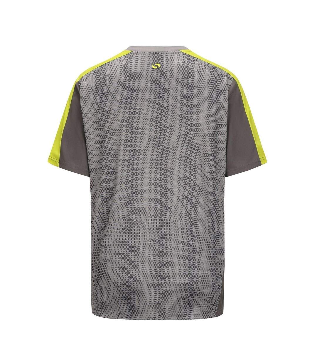 Mens Blaze Regular Football T-shirt Grey Green Sondico-2