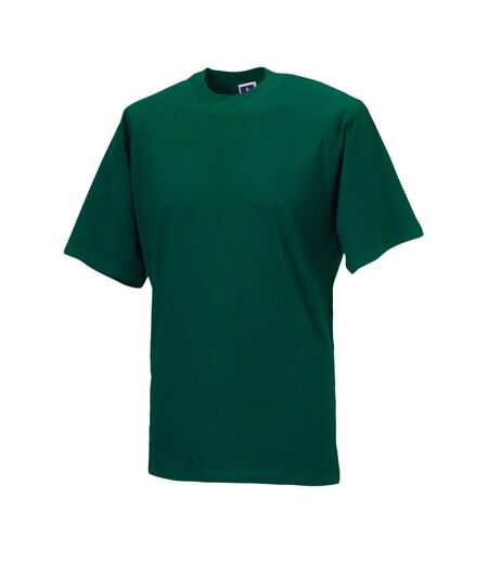 Jerzees Colours Mens Classic Short Sleeve T-Shirt (Bottle Green) - UTBC577