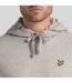Sweat À Capuche Homme Gris Clair Lyle & Scott-4