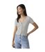 Womens/ladies Striped T-shirt Peacoat Blue Levis-1