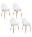 Lot de 4 chaises ajourées ALAMEDA-1