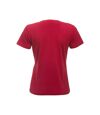 Clique Womens/Ladies New Classic T-Shirt (Red)