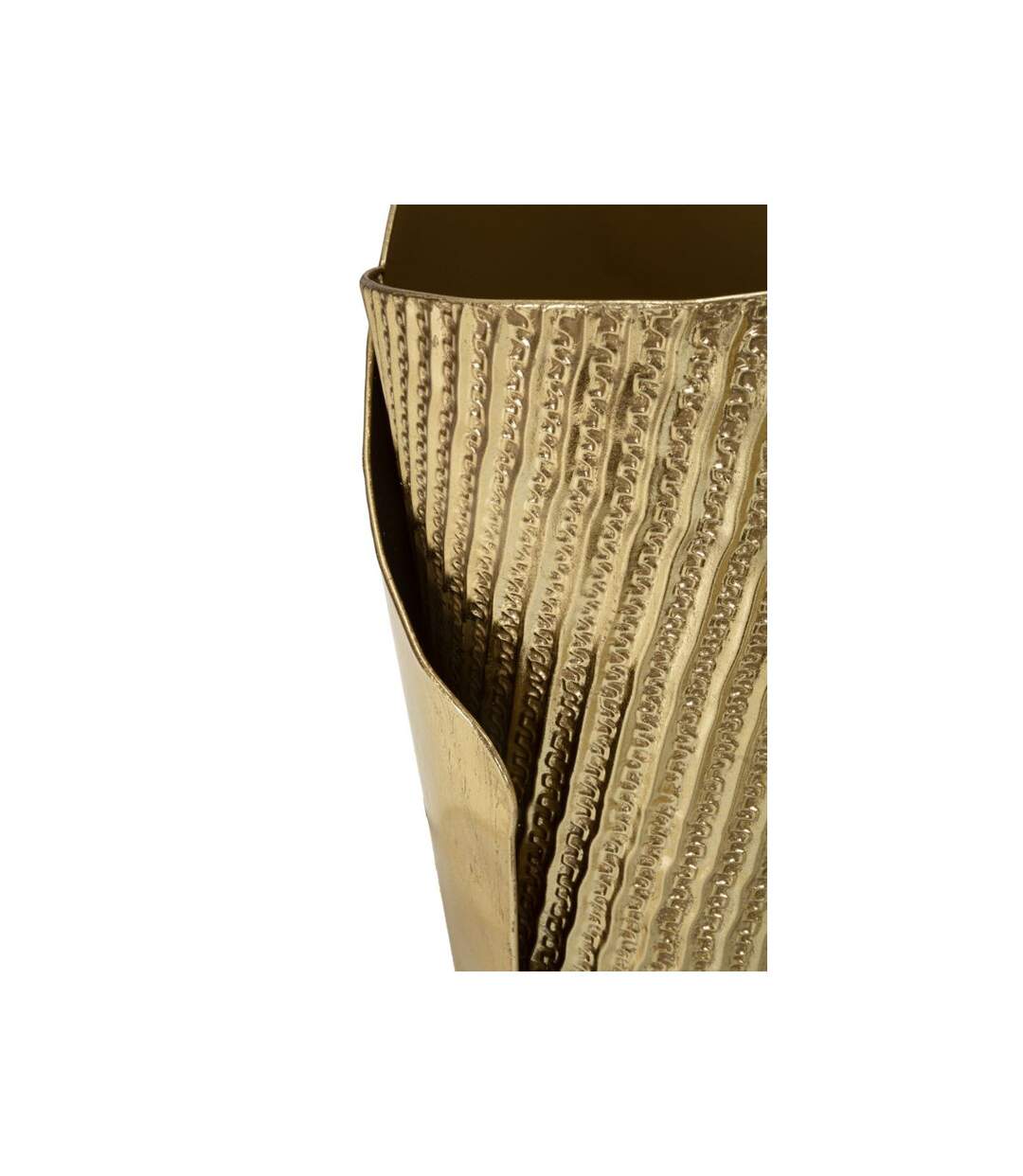 Lot de 3 Vases en Métal Flosty 75cm Or-4