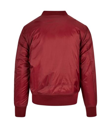 Blouson Aviateur Homme Bordeaux Build Your Brand