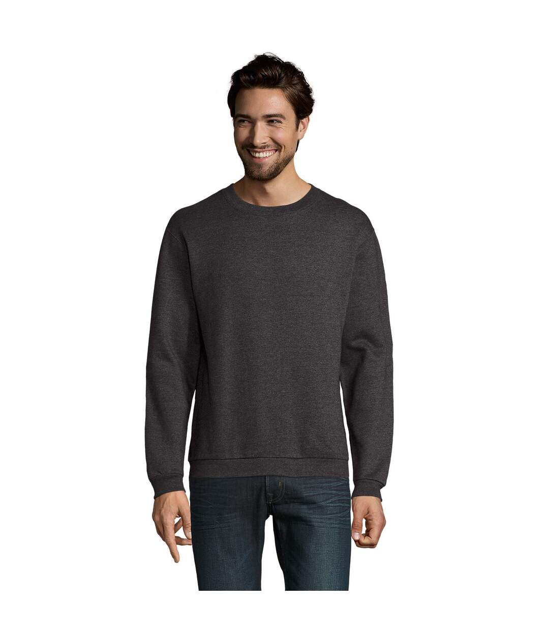Sweat Spider Homme Charbon Chiné SOLS-1