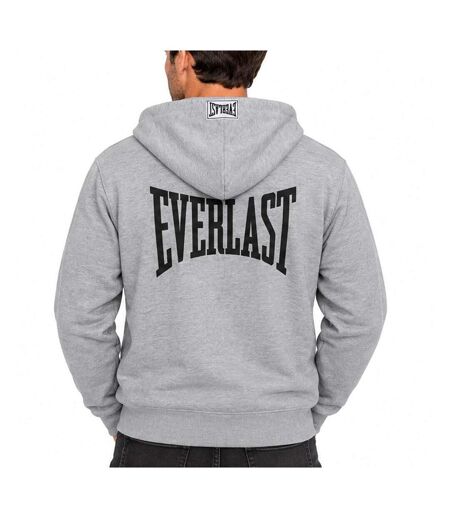 Sweat zippé gris homme everlast el011
