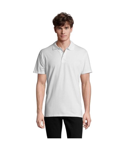 Polo Spring Homme Blanc SOLS