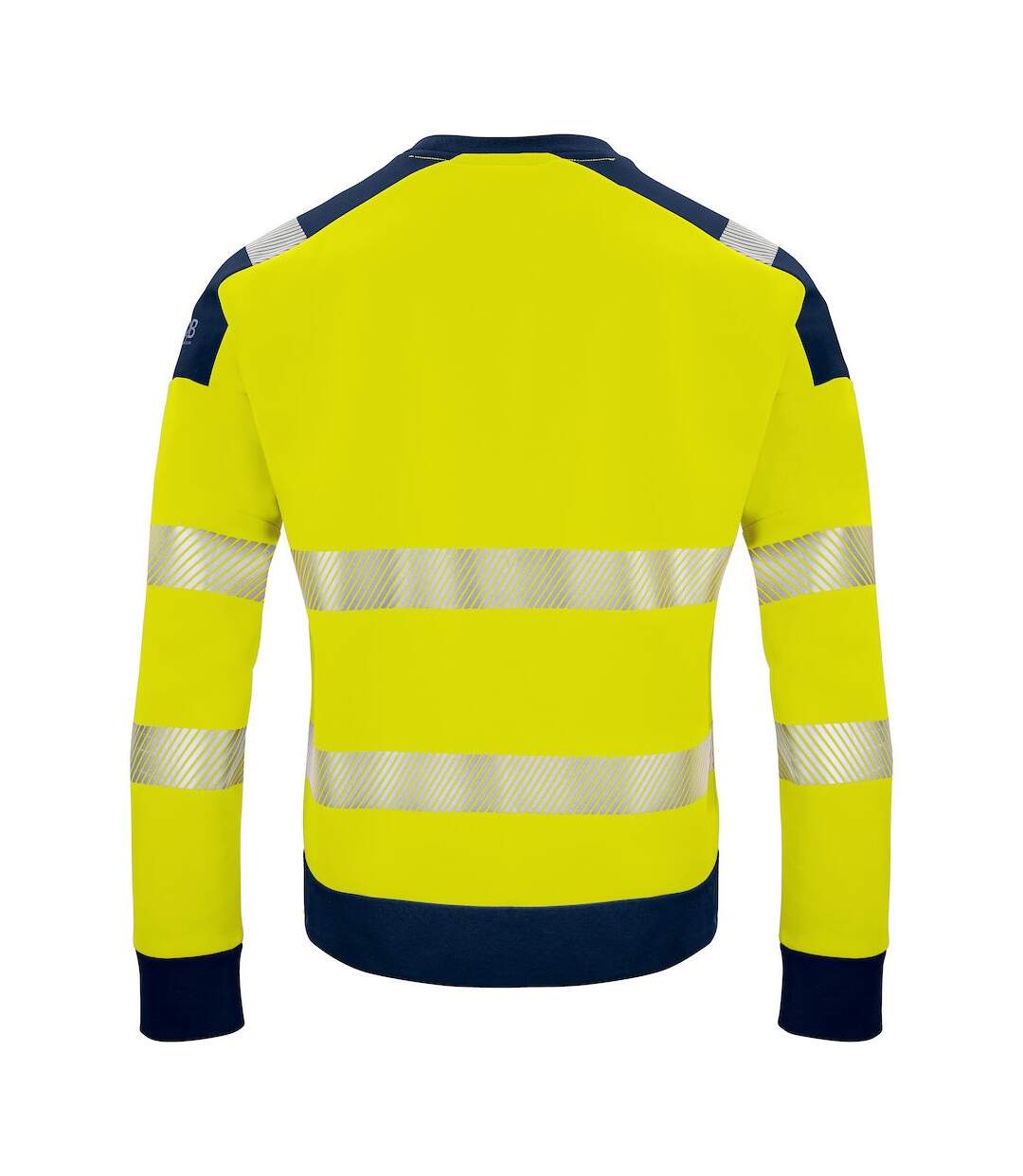 Sweat homme jaune / bleu marine Projob-2