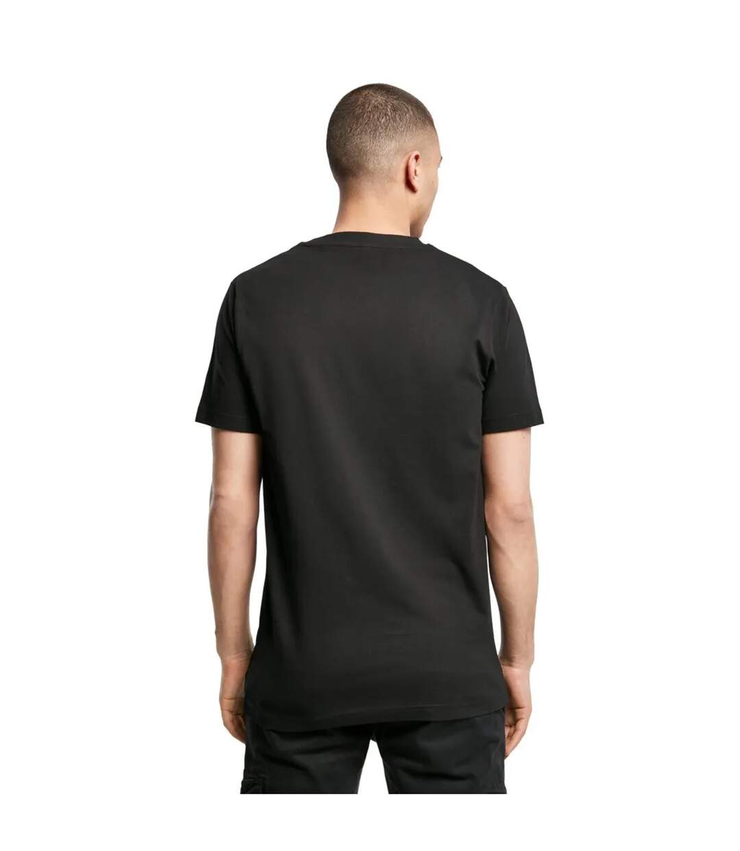 Mens Birth Place Earth T-shirt Noir Mister Tee-4