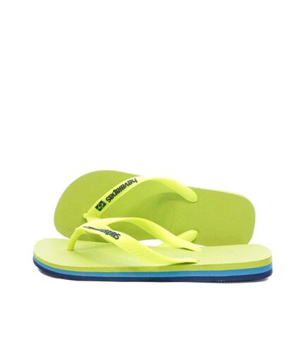 Tongs Verte Mixte Havaianas Brasil Layers - 37/38