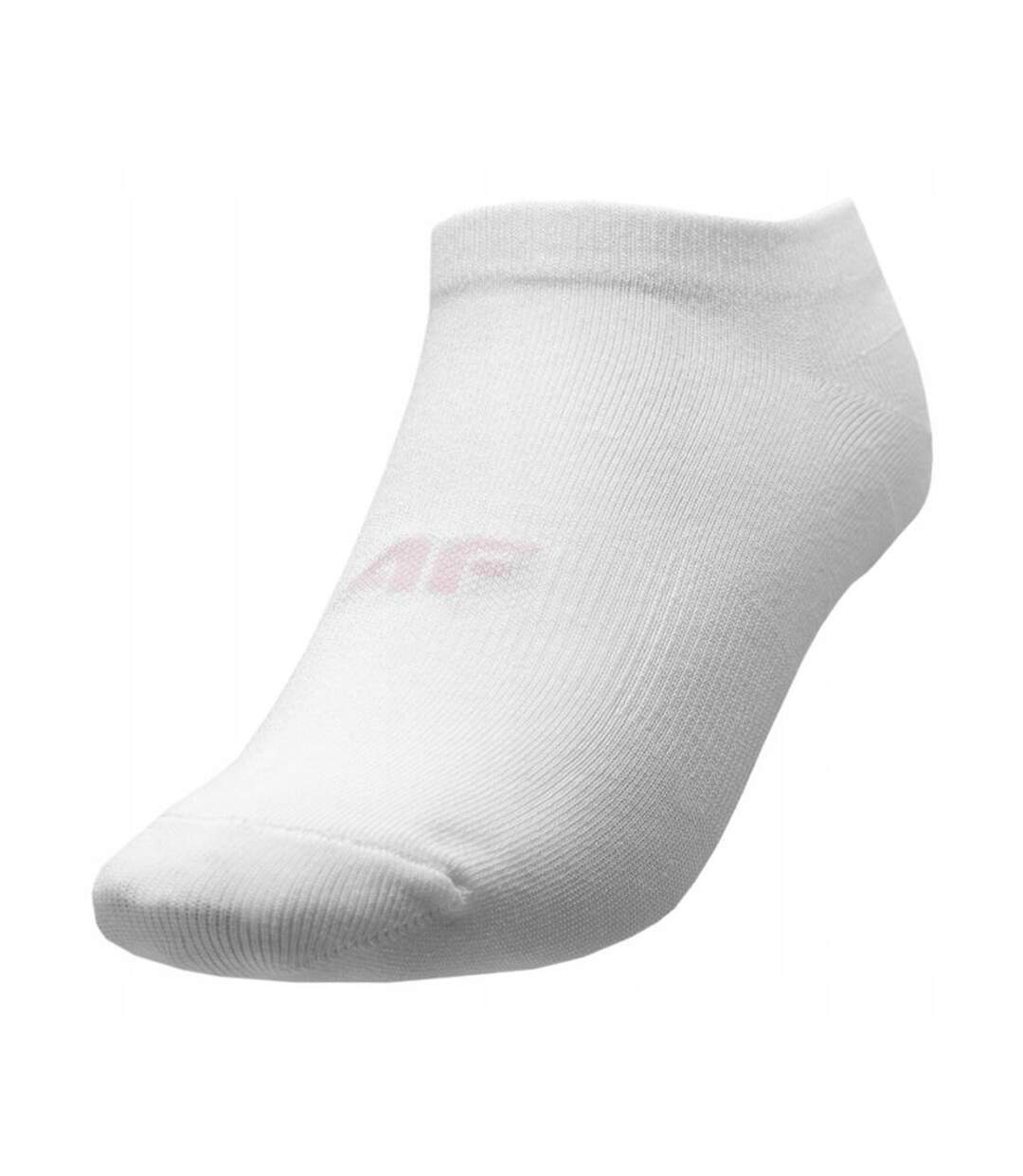 Socquettes H4l22 Femme Blanc Rose Gris 4F-2