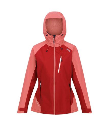 Regatta - Coupe-vent BIRCHDALE - Femme (Corail clair / Rouge foncé) - UTRG3330